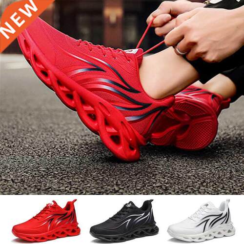 Mens Sneakers Outdoor Fashion Breathable Soft Bottom Trainin