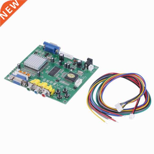 1 Set New RGB CGA EGA YUV To VGA HD Video Converter Board Mo