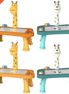 Mn LED Drawng Projector Table wth Cards Educatonal