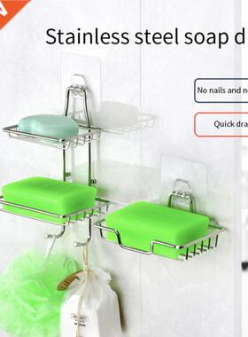 Stanless Steel Soap Dsh Bathroom Storage Soap Rack Plate B