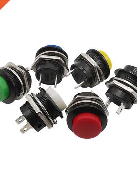 1Pcs R1-507 Momentary Round Push Button Switch 16mm OFF-ON