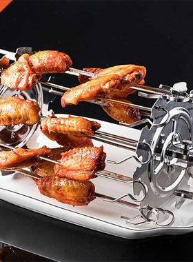 Stainless Steel Roast Fork Grilled Cage BBQ Roaster