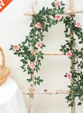 Faux Plants Leaf Artfcal Slk Roses Flower Vne