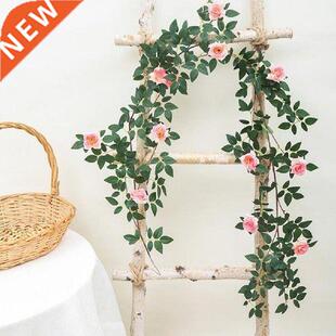 Faux Plants Leaf Artfcal Slk Roses Flower Vne
