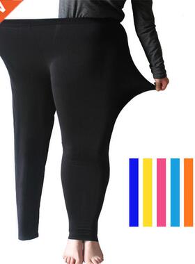 LJCUIYAO Women Elastic Waist Casual Leggings Large Shinny Le