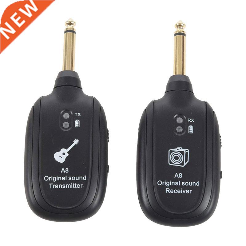 Hot A8 Guitar Wireless System Transmitter Receiver Built-in