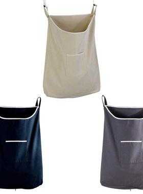 Hanging Laundry Bag Hamper Door Behind Washing Clothes Stor