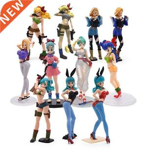 Anime Dragon Ball Figure Bulma Videl Launch Girls with Guns