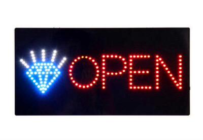 LED Sign Lights Store Light LED Neon Blinking Lamp For