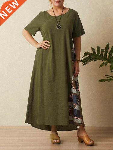 S-5xl Large size ladies fat MM summer long dress大码夏季裙