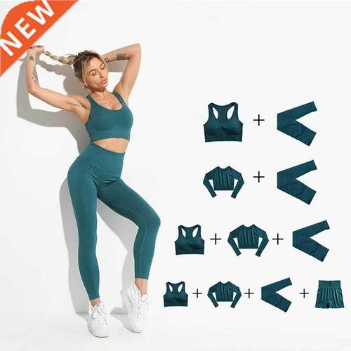 2022 Seamless Yoga Set Women Sport Set Workout Clothes for W