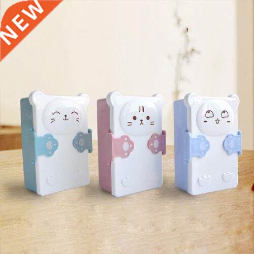 Children's Cartoon Lovely Bento Boxes Double Layer Plastic