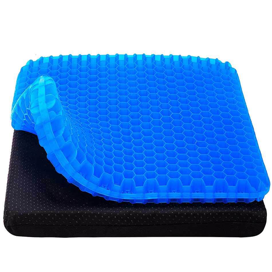 summer gel seat cushion breathable honeycomb design for pres