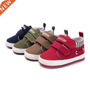 Infant Baby Boy Girl Shoes Canvas Cotton Anti-slip Sole Soft