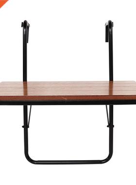 Balcony Hanging Table High Quality Railings Iron Stand Foldi
