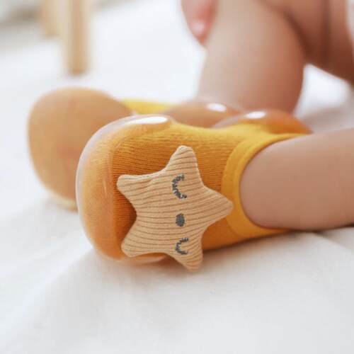 Toddler Baby Sock Shoes Kids Cartoon Soft Sole Rubber Shoes