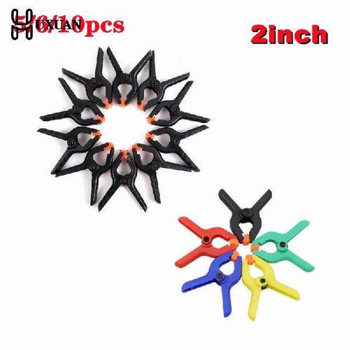 5/6/10pcs 2inch Spring Clamps  Woodworking Tools Plastic