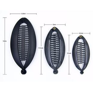 Multi-Sizes Fish Shape Hair Claws Clips tail Holder for Wome