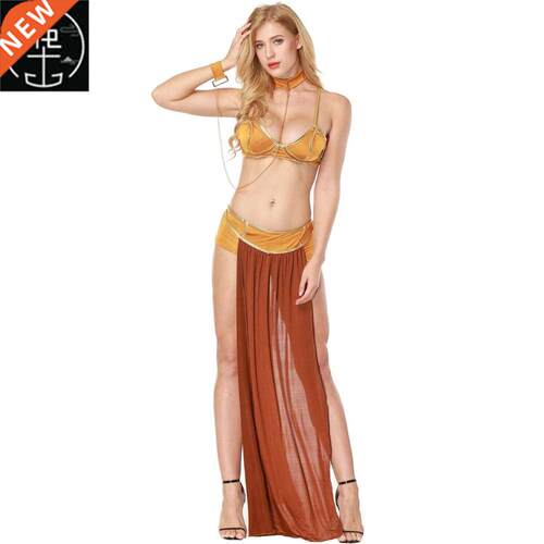 Arabian Dancer Dress Set Play Game Uniform Halloween Costume