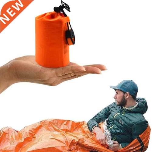 Outdoor Emergency Blanket Survival Sleeping Bag First Aid Mi