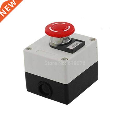 Red Sign Mushroom Emergency S Push Button Switch Station