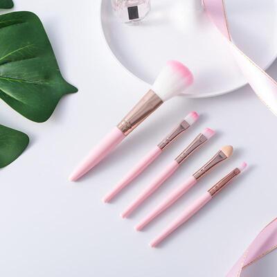 5Pcs/set Makeup Brushes Tool Set Cosmetic Powder Eye Shadow