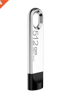 DM USB Flash Drive 128GB Metal Pendrive USB 3.0 Memory Stick