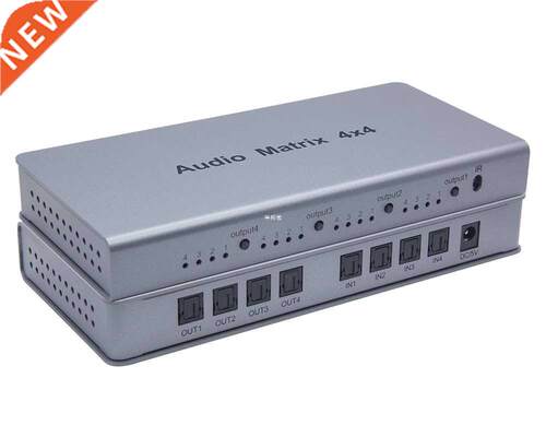 udio Mtrix Opticl Digitl udio 4x4 Mtrix 4 in 4 out Swi