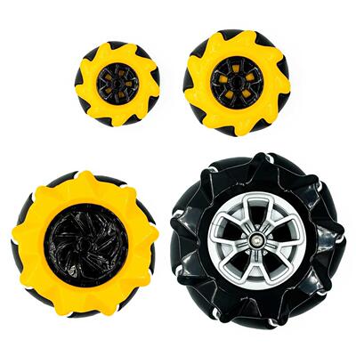 1 pair Mecanum Wheel omnidirectional wheel 48mm 60mm TT moto