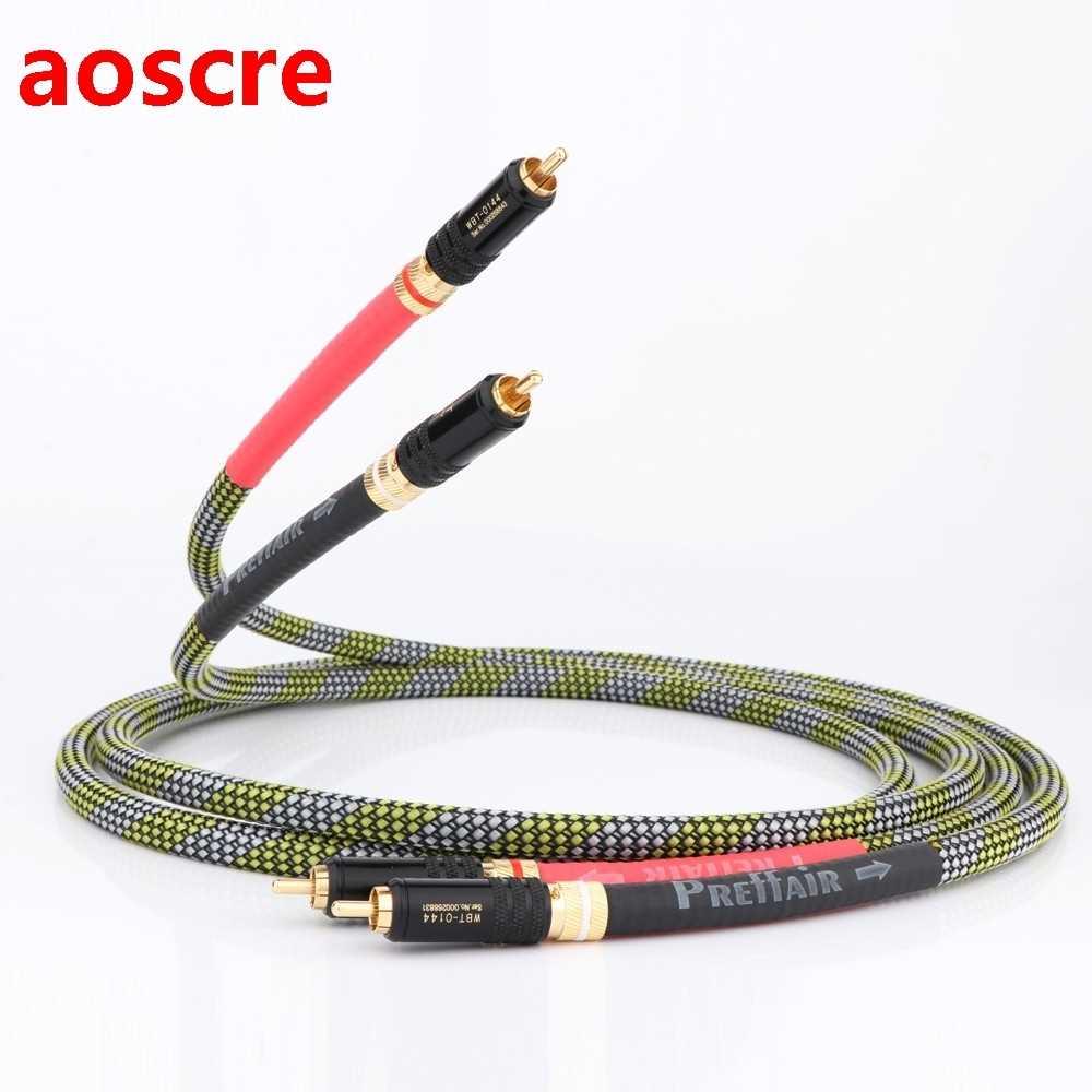 Preffair 48B Premium RCA Audio Cable Pair 6N OFC HiFi RCA In