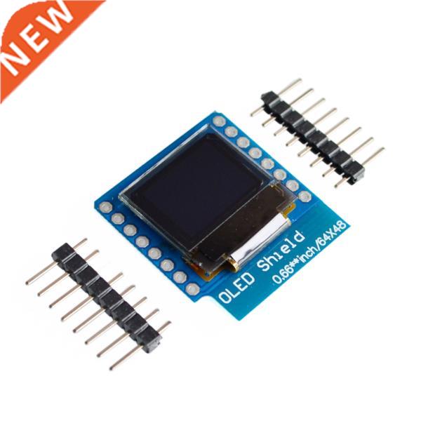 OLED Shield for WAVGAT D1 mini 0.66
