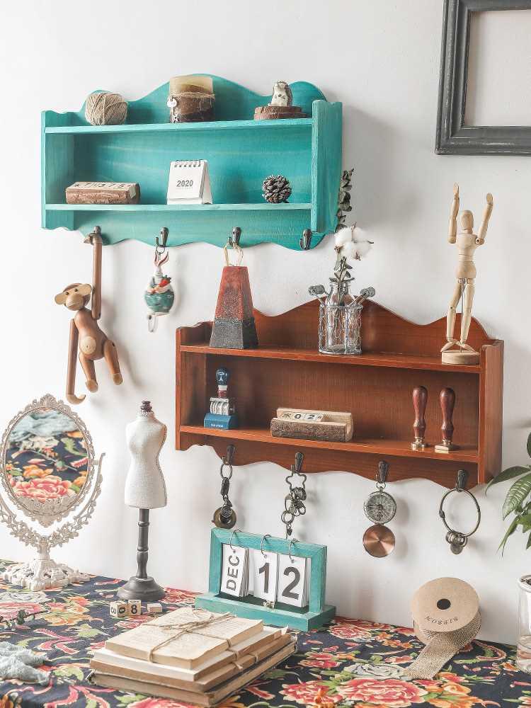 American Hallway Creative Hook Key Rack Door Wall-Mounted