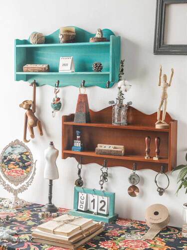 American Hallway Creative Hook Key Rack Door Wall-Mounted