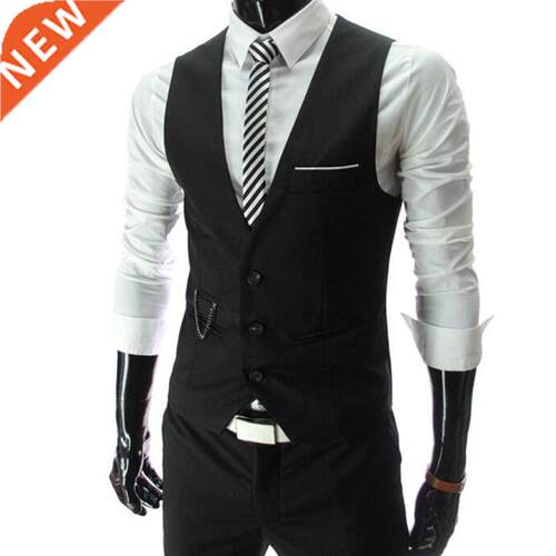 2022 New Arrival Dress Vests For Men Slim Fit Mens Suit Vest