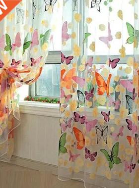 New Transparent Butterfly Blinds for Living Room Bedroom Col