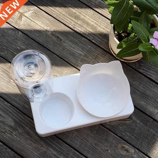 Distributeur d'eau pour chiens | Stockage plat d'aliments, P