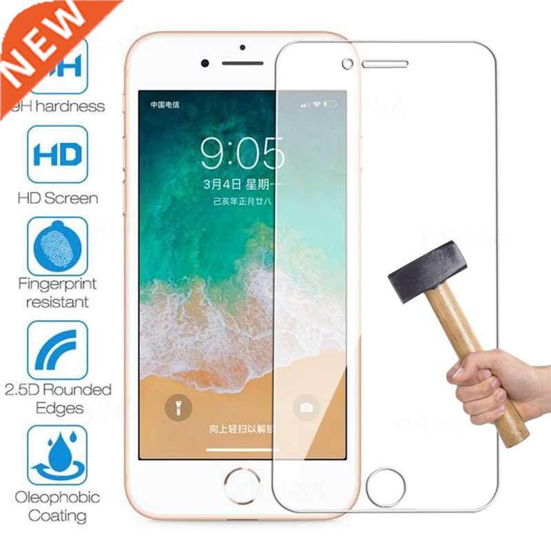 9H Tempered Glass For Phone 5 5S SE 6 7 8 Plus X XR Screen