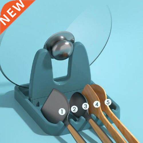 Fork Spatula Pot Lid Rack Kitchen Spoon Hder Tableware