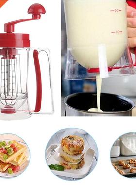 800ml Manual Pancake Maker Mixer Cake Funnel Batterer