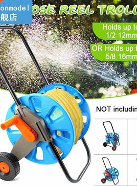Garden Water Hose Rack Garden Watering Trolley Washing Truck
