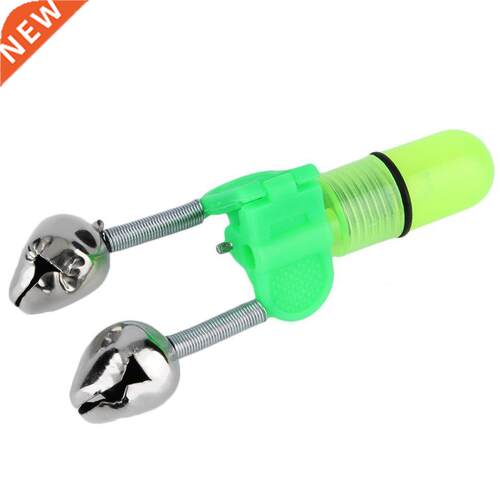 Fishing Night Fishing Rod Tip Red Light Twin Bells Ring Fish