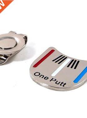 One Putt Golf Putting Alignment Aiming Tool Ball Marker with