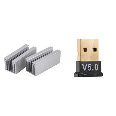 2Pcs Fan Radiator/Aluminum Heatsink/To-220 Heat Sink With US