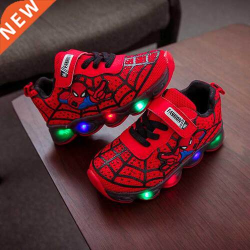 Marvel Fashion Superhero Spiderman Boys Shoes Cute Sports L