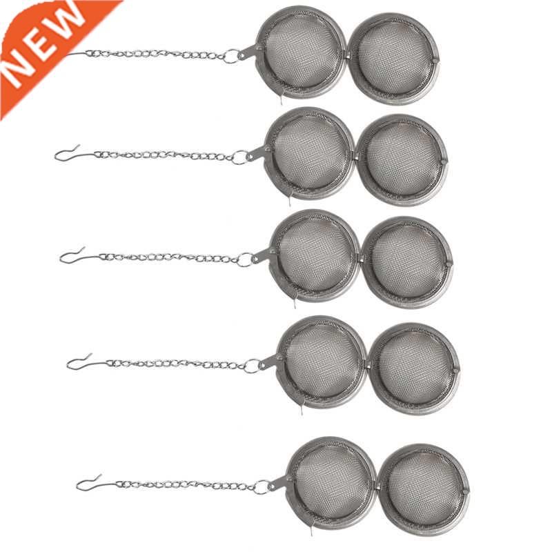 6 Piece Stainless Steel Mesh Tea Ball 2 Inch Tea Infuser Str