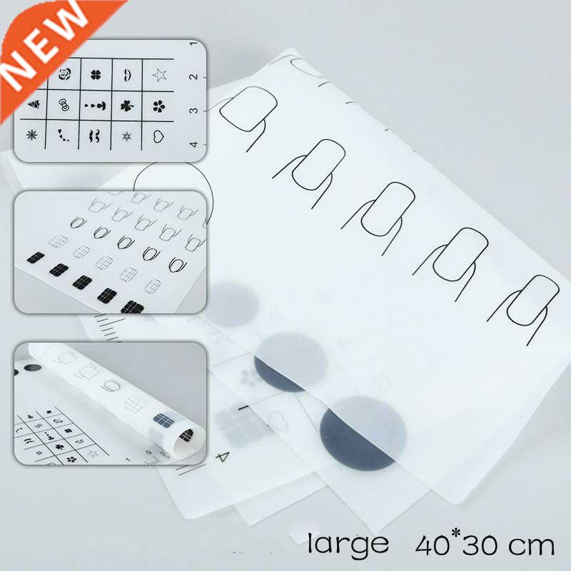 40*0 Cm Nail Art Practice Coloring Pad Mat Foldable Soft Wa