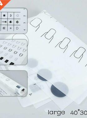 40*0 Cm Nail Art Practice Coloring Pad Mat Foldable Soft Wa