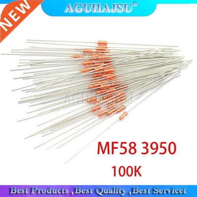 20 pcs Thermal Resistor NTC MF58 3950 B 100K ohm 5%