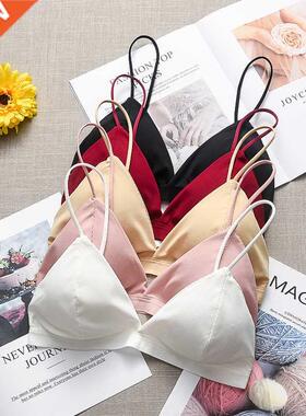 DeRuiLaDy Seamless Soft Bras for Women Underwear Thin Strap