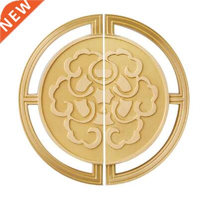 1 Pair of Semi Circular Handles Brass Gold Cabinets Handle f